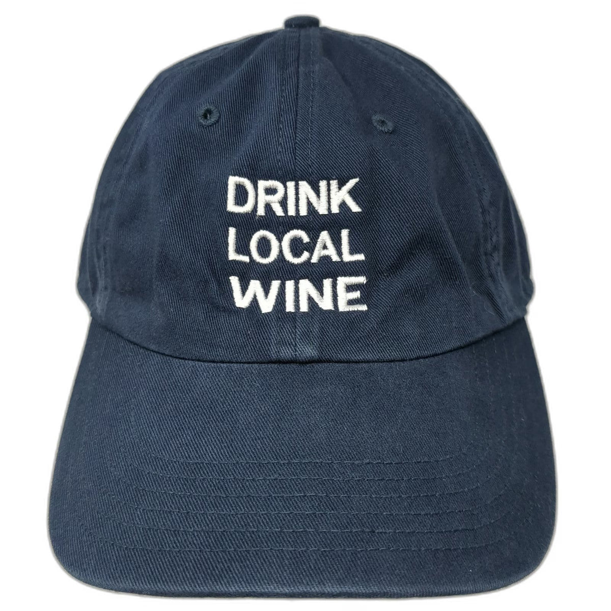 Richardson Baseball Cap Blue Size L Drink Local Wine Telaya Wine Co Hat