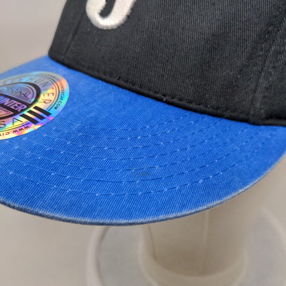 NJ New Jersey Snapback Hat Multicolor One Size Embroidered 6 Panel City Hunter