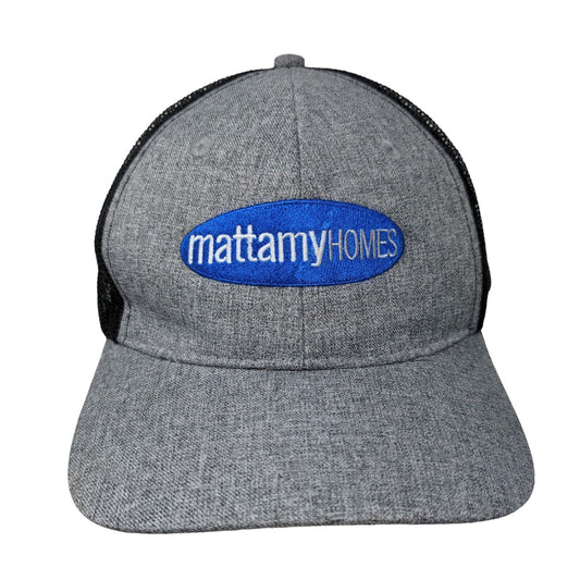 Mattamy Homes Snapback Trucker Hat Multicolor One Size Mesh Back 6 Panel Adams