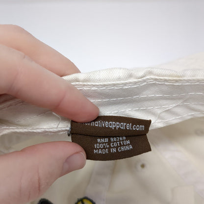 Perfect Excuse For A Short Skirt Slideback Hat White OS Adjustable Embroidered