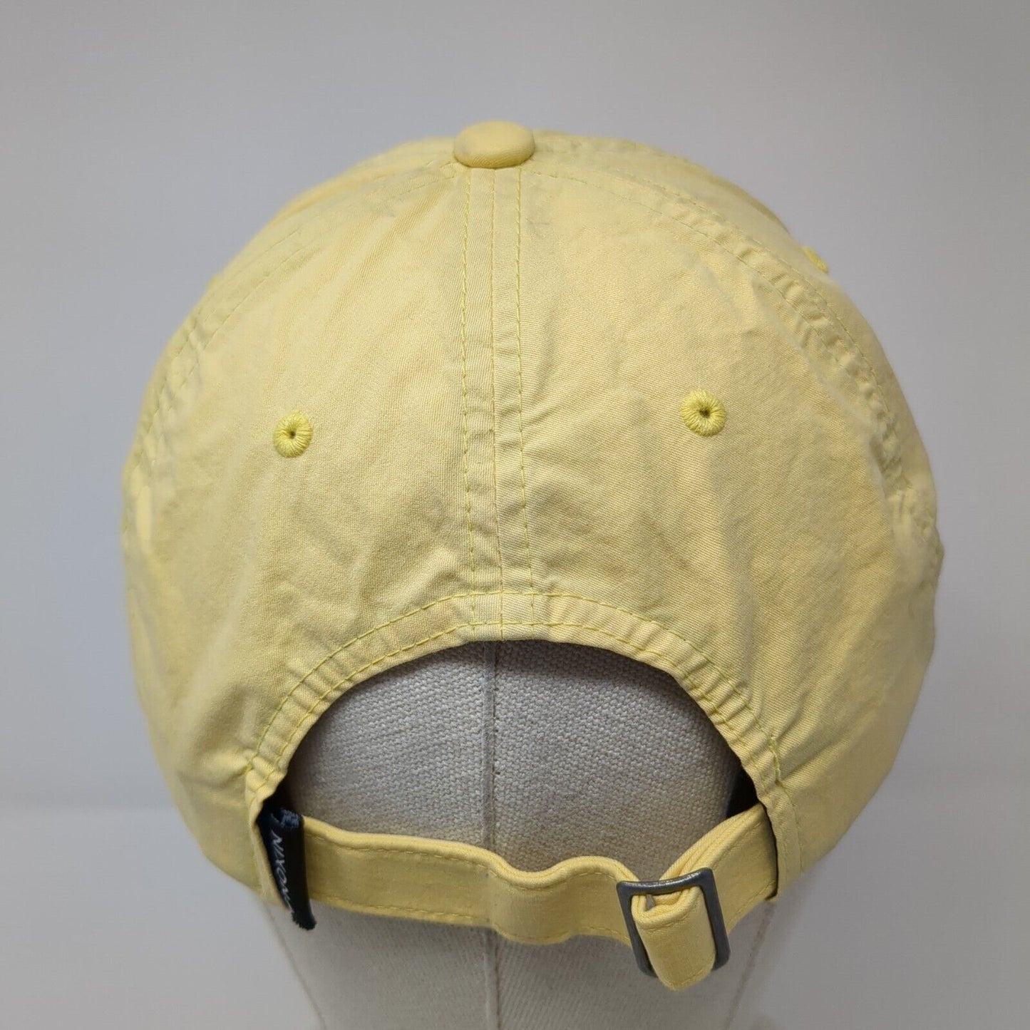 Nixon Slideback Hat Yellow One Size Adjustable The Classics Yupoong