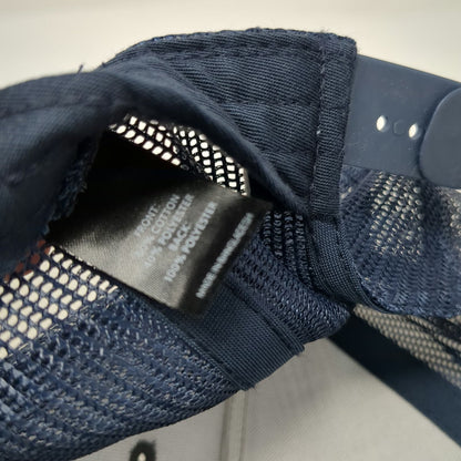 Richardson Trucker Hat Blue One Size ZND Temporary Fence Solutions Mesh Patch