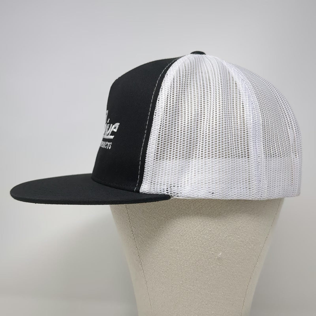 Yupoong Hard Drive American V-Twin Products Trucker Hat Black One Size Mesh Back