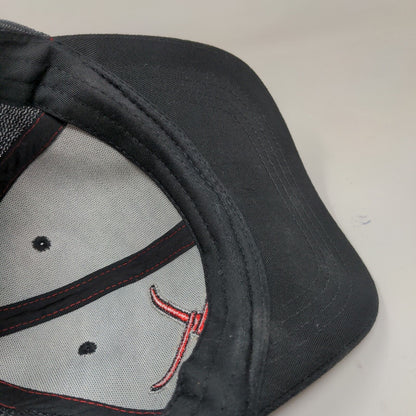 Twisted X Men's Snapback Mesh Back Hat Black Gray OSFM Embroidered Logo
