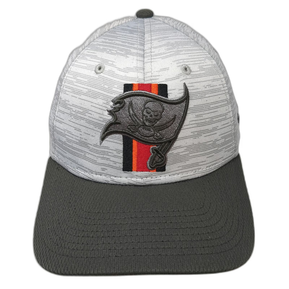 Tampa Bay Buccaneers NFL New Era Cap Gray L Joseph 32 Flag Logo Stretch Fit Hat