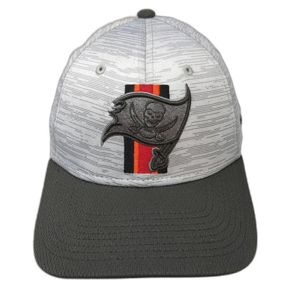 Tampa Bay Buccaneers NFL New Era Cap Gray L Joseph 32 Flag Logo Stretch Fit Hat