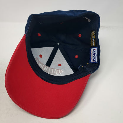 Chase Authentics Baseball Cap Blue Red One Size Jeff Gordon 24 NASCAR Flame Brim