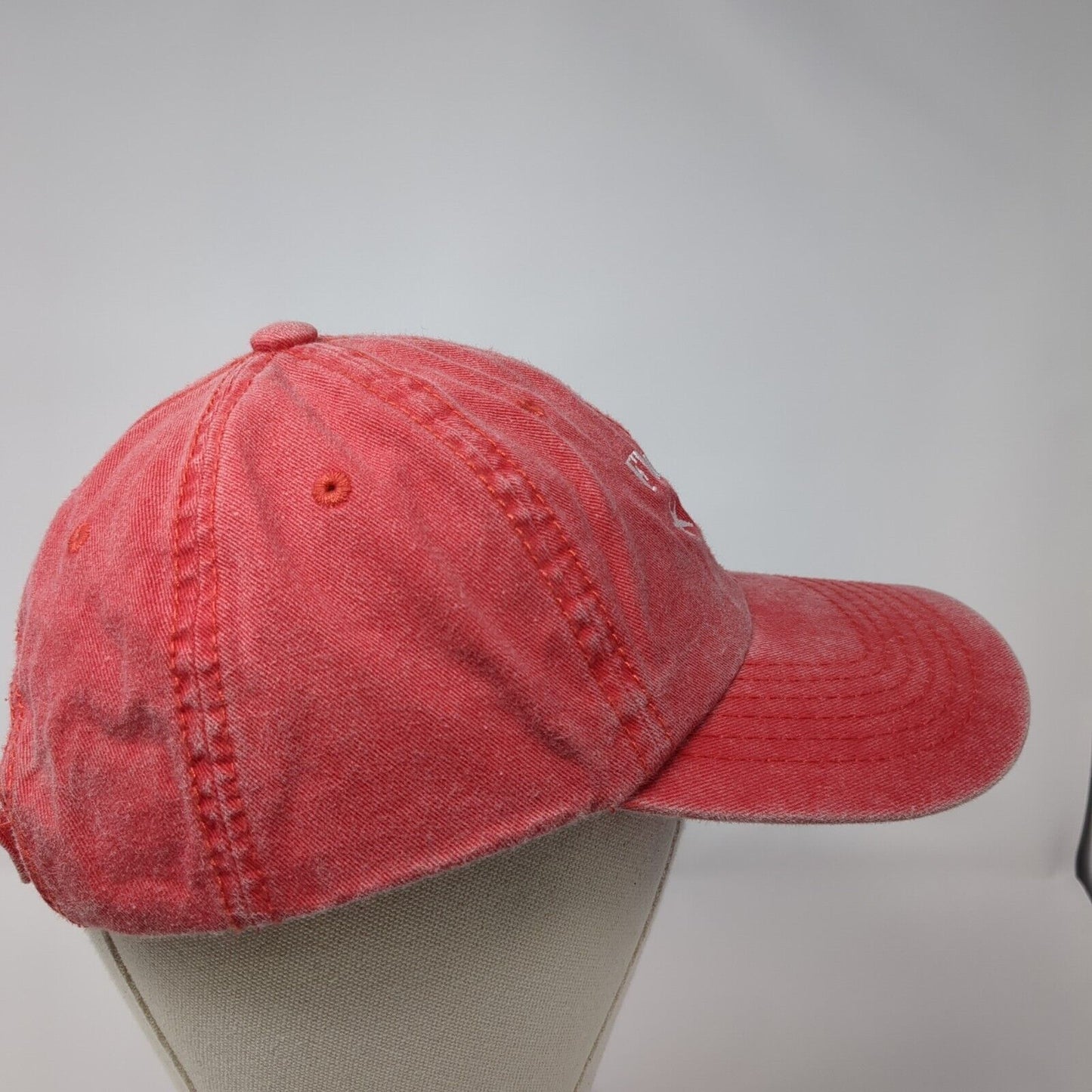 Flamingo Key Strapback Hat Red One Size Adjustable Hit Wear 6 Panel