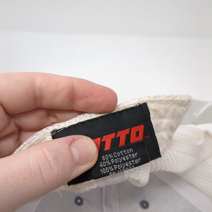 Sia's Italian Ice Snapback Mesh Back Trucker Hat Gray One Size Otto