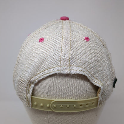 Flora-Bama Est. 1964 Snapback Trucker Hat Pink OS Adjustable Mesh Back Legacy