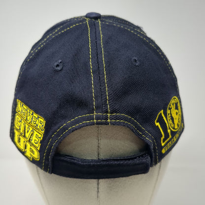 WWE Baseball Cap Blue One Size John Cena U Cant See Me 10 Years Strong Logo Hat