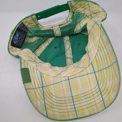 Corona Hecho En Mexico Trucker Hat Green One Size Adjustable Mesh Back Anoma