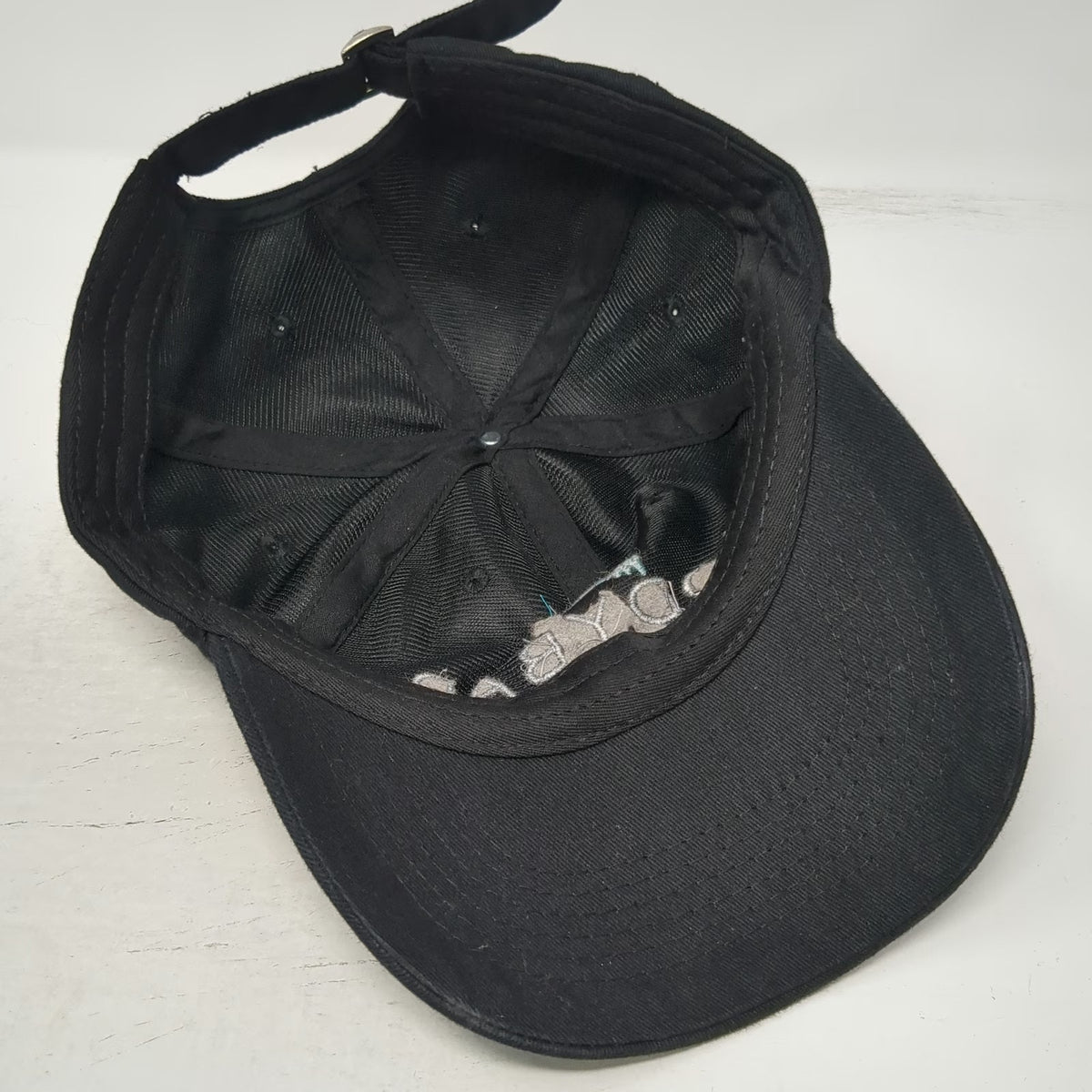 Bodybar Pilates Embroidery Black One Size Baseball Cap Adjustable Gym Hat