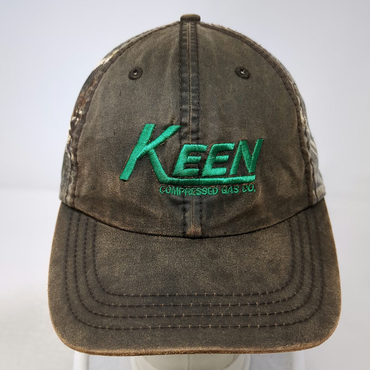 Paramount Apparel Baseball Cap Brown One Size Keen Compressed Gas Co. Camo Hat