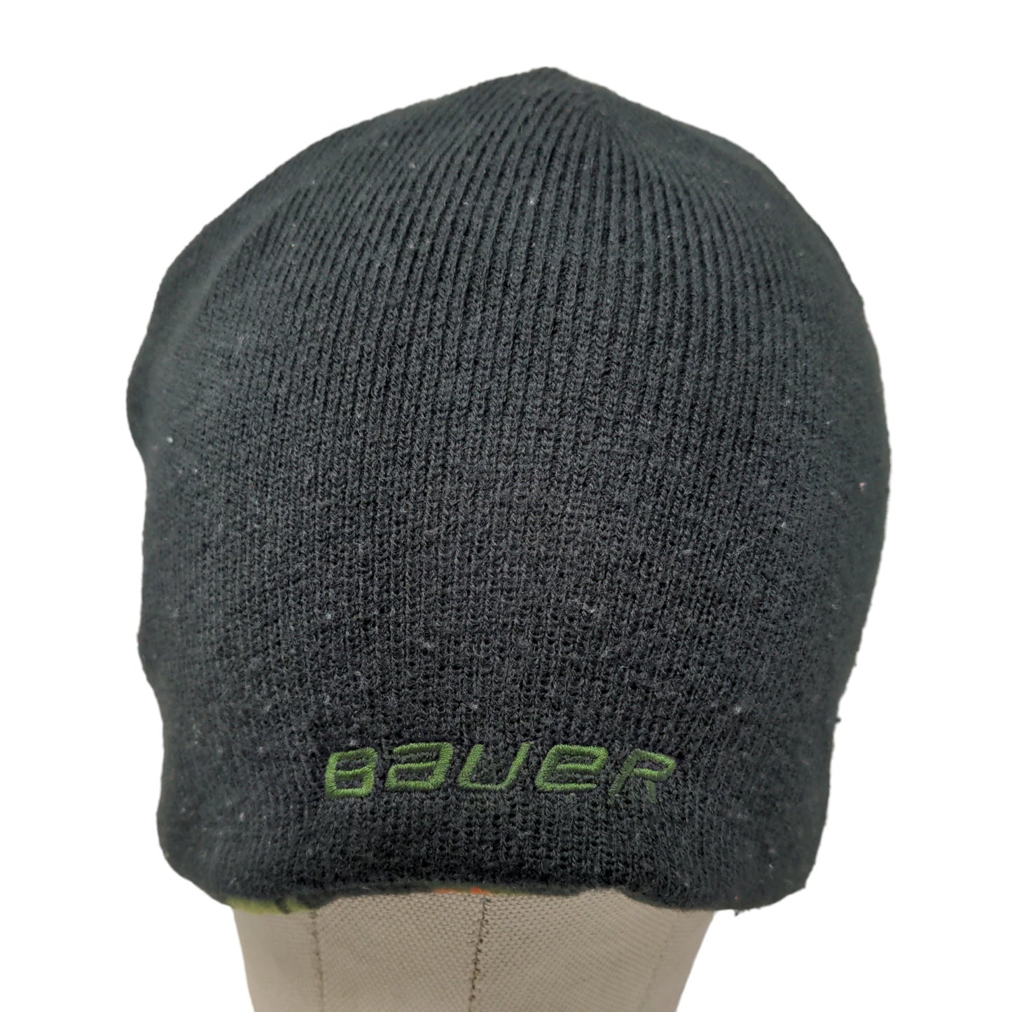 New Era Men's Knit Camo Beanie Hat Multicolor 100% Acrylic Bauer Reversible