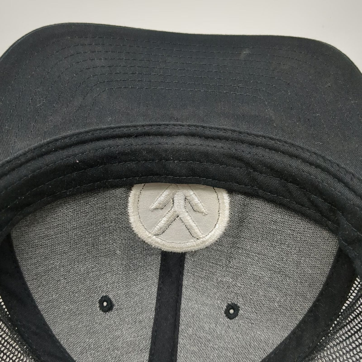 Richardson Trucker Hat Black One Size Yee Yee Logo Mesh Back Snapback Apparel