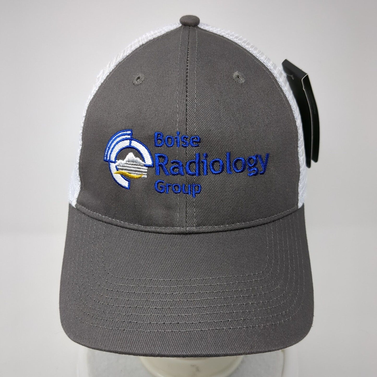 Boise Radiology Group Snapback Trucker Hat Gray OS Adjustable Mesh Back Fersten