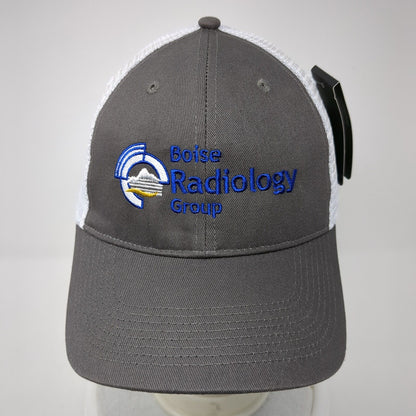 Boise Radiology Group Snapback Trucker Hat Gray OS Adjustable Mesh Back Fersten