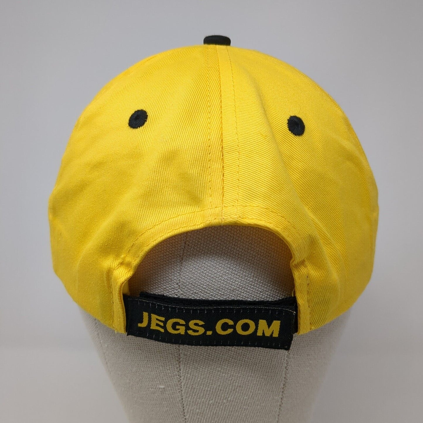 Jegs High Performance Strapback Hat Yellow OSFA Embroidered Colorblock