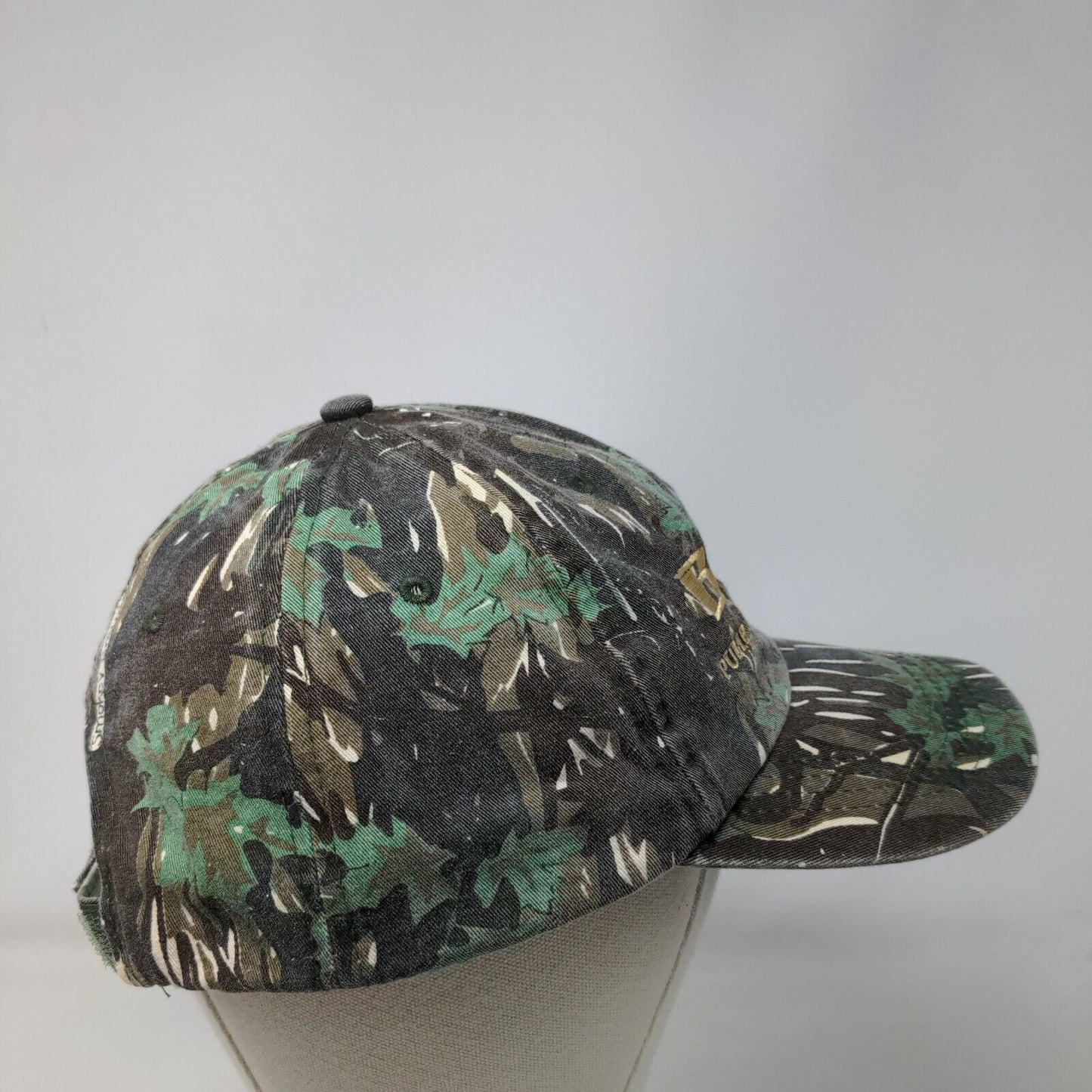 B&B Pump Sales & Service Strapback Hat Camo OSFA Smokey Branch Hit Wear