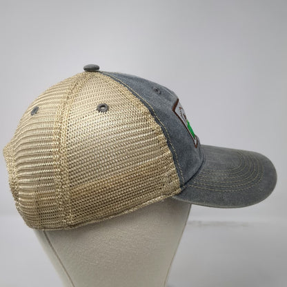 Ouray Trucker Hat Gray Beige One Size Mesh Snapback Patch AgRisk Advisors