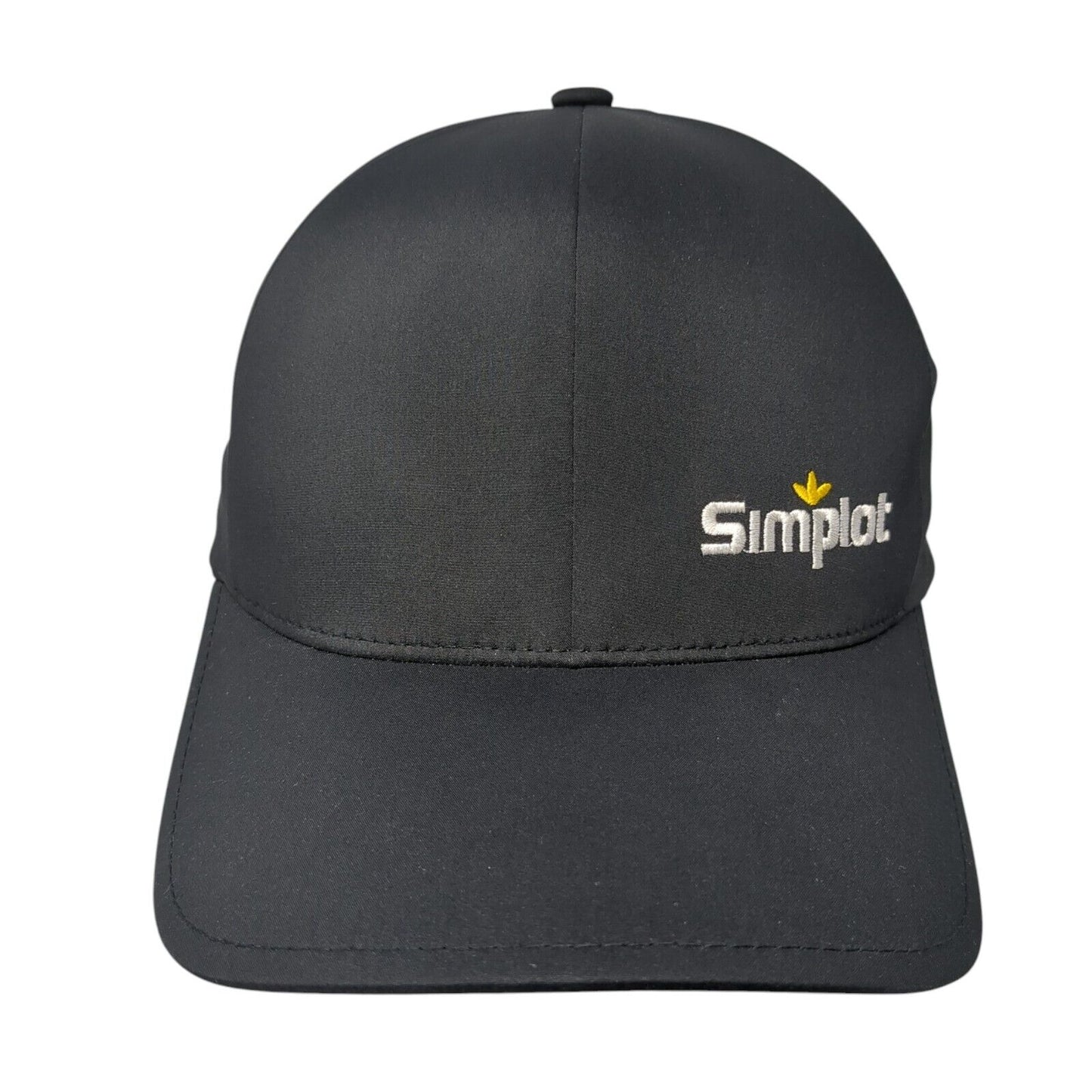 Simplot Fitted Hat Black Large/XL Solid Flexfit Delta Embroidered