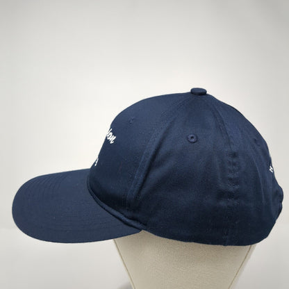 Mission + Aires Hope Corps Snapback Hat Blue One Size Adjustable Port Authority