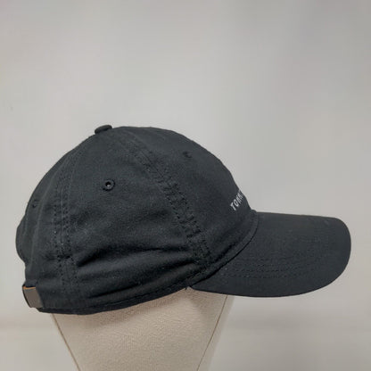 Tommy Hilfiger Slideback Hat Black One Size Embroidered Logo Adjustable