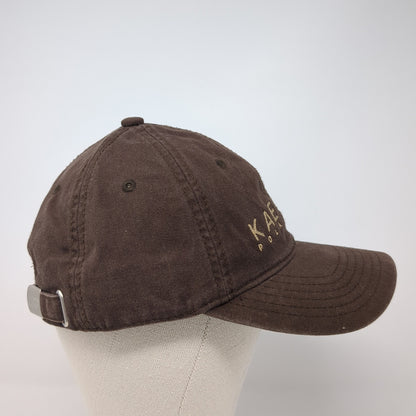 Kaenon Polarized Slideback Hat Brown One Size Adjustable Embroidered