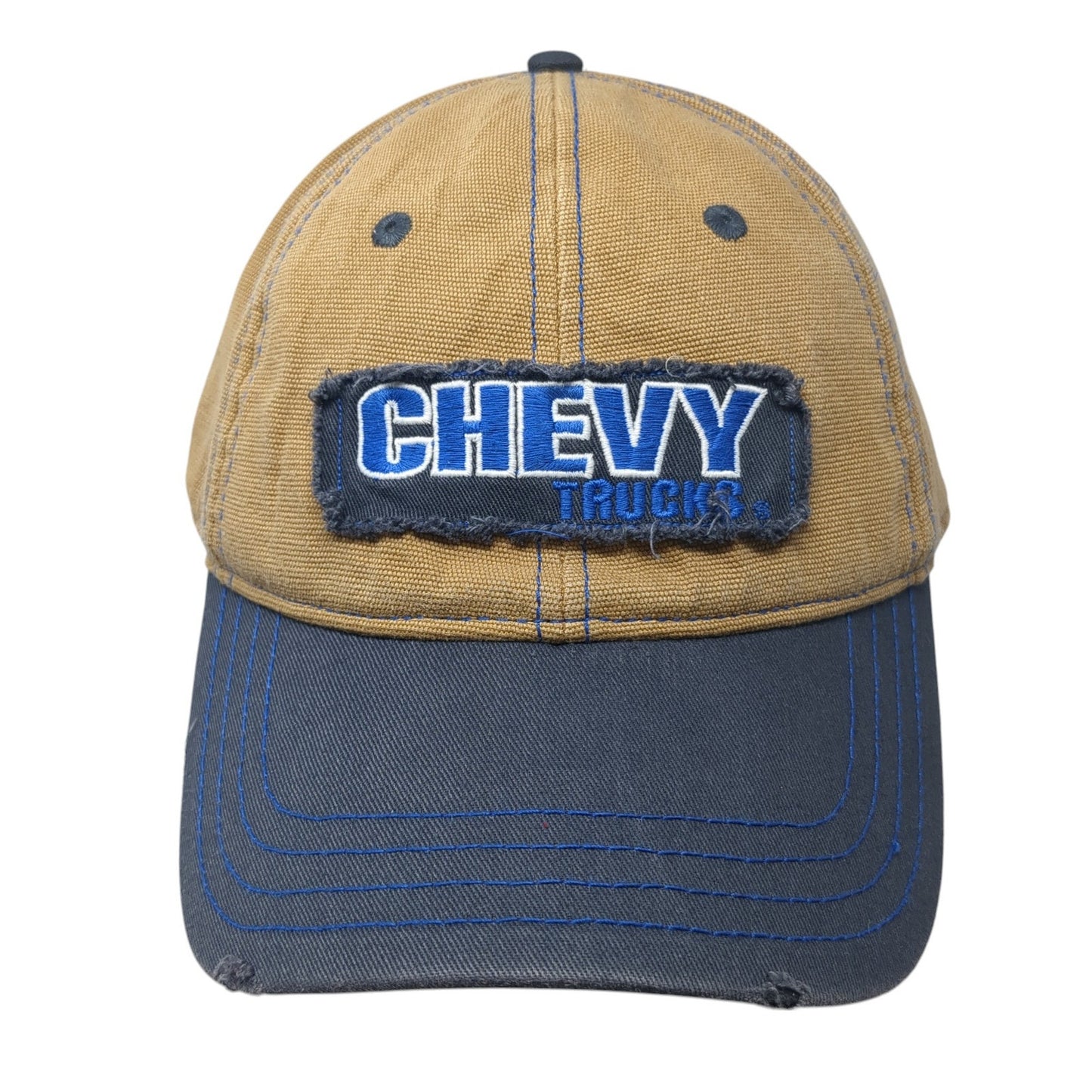 Chevy Trucks Strapback Hat Multicolor One Size Adjustable Embroidered