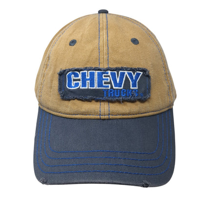 Chevy Trucks Strapback Hat Multicolor One Size Adjustable Embroidered