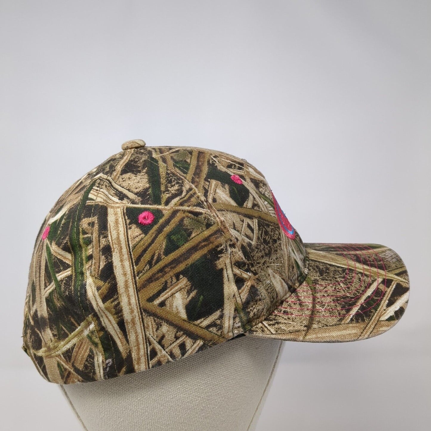 Mossy Oak Strapback Hat Camo One Size Adjustable Hunting Outdoor Cap