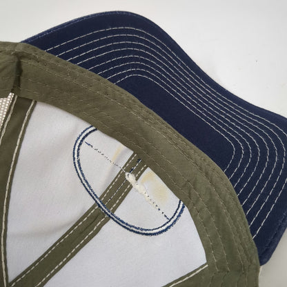 Trucker Hat Green Blue One Size Yosemite National Park Half Dome Mesh Back Hat