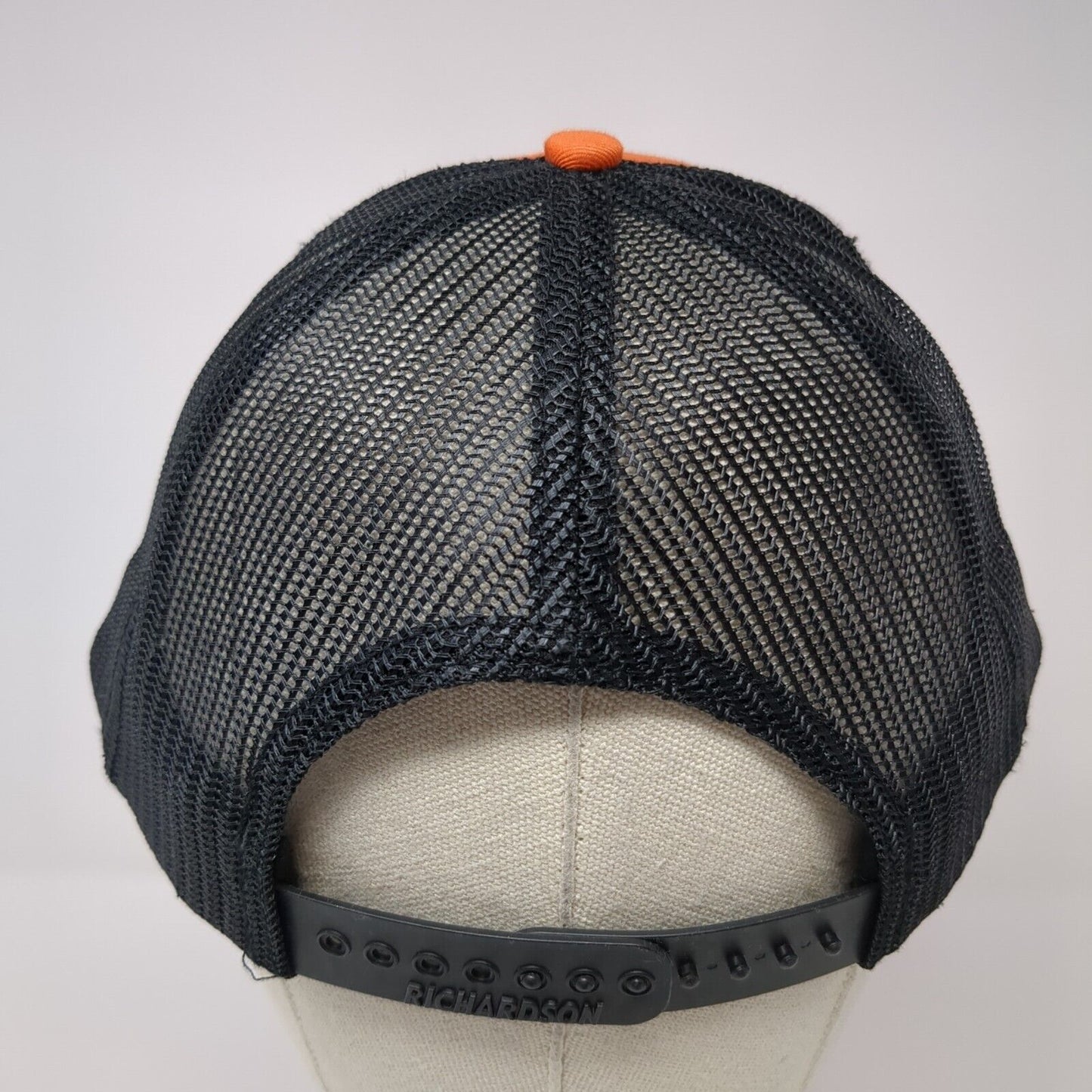 Idaho Wildlife Federation Snapback Trucker Hat Orange OS Adjustable Richardson