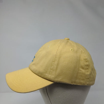 Rose Babe Slideback Hat Yellow OSFA Adjustable Embroidered Swish