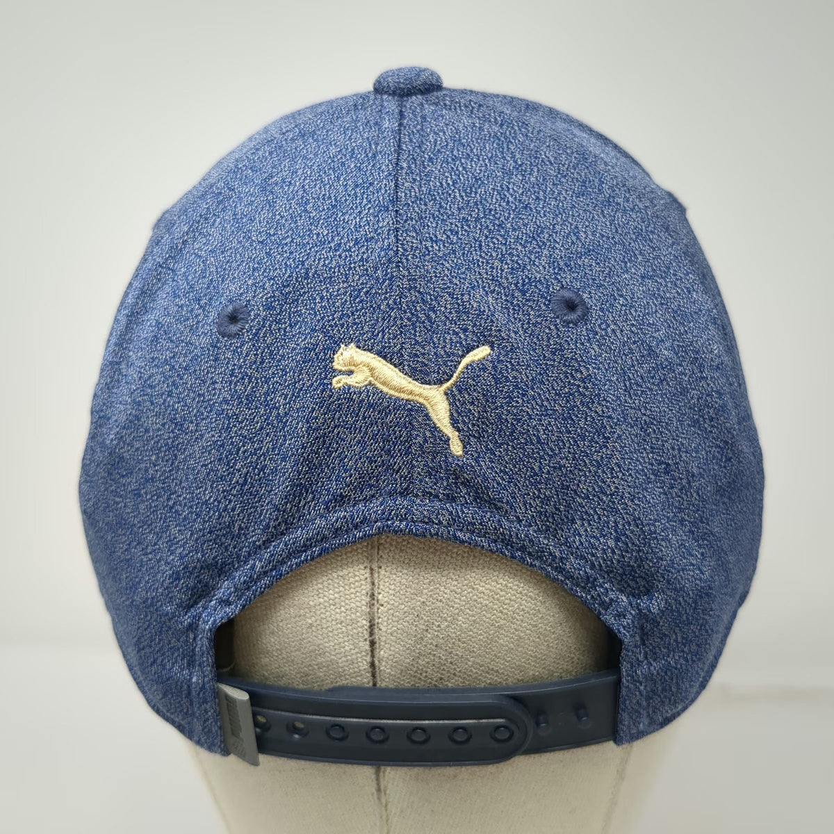 Puma Snapback Blue One Size Hat Tour Exclusive 110 Gold P Logo Golf Performance