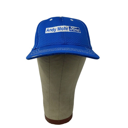 Andy Mohr Ford Blue Strap Back Hat Cap Cap America Golf Adjustable Embroidered