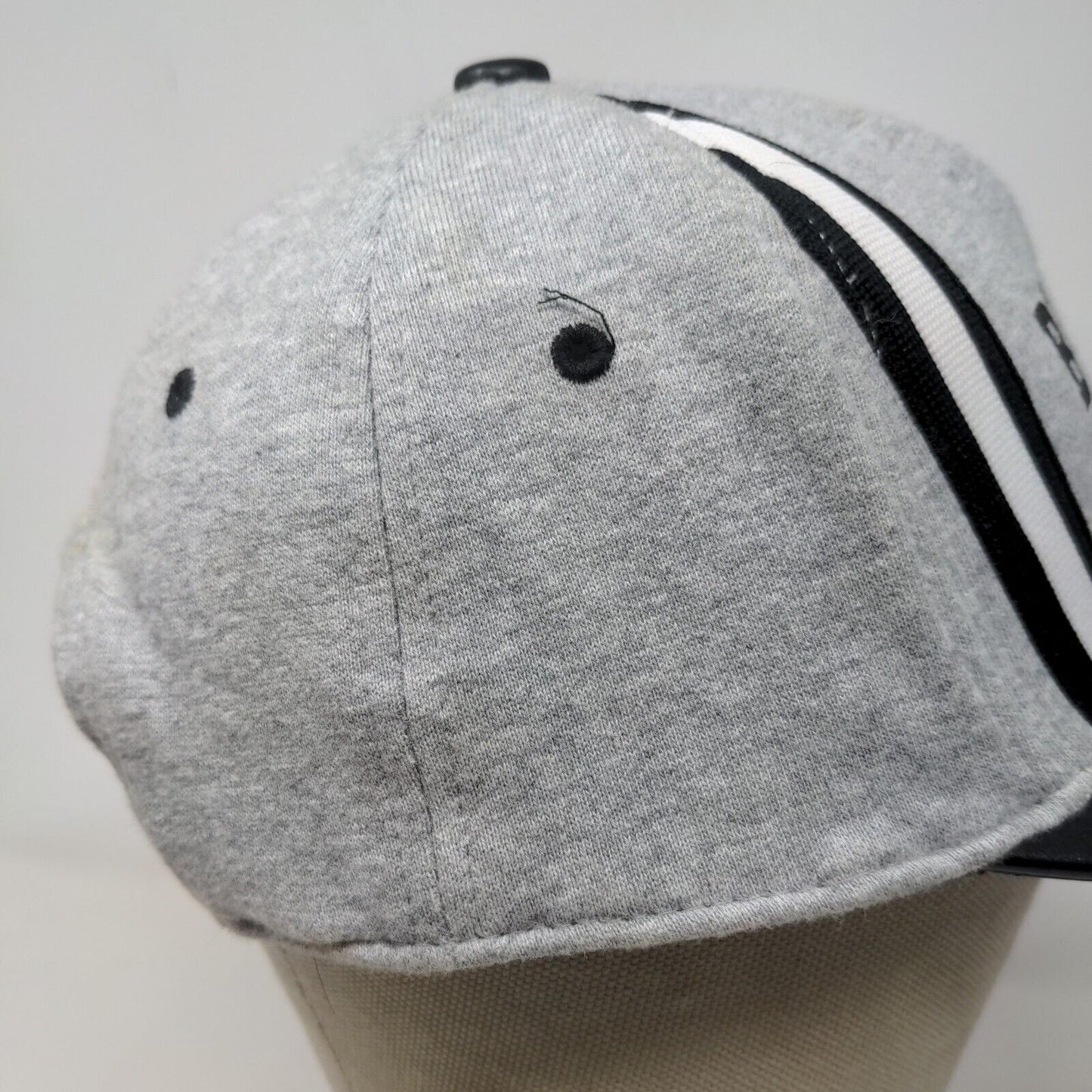 Unbranded Men's Snapbback Hat Gray Black Be Bold Be Brave Cotton Blend