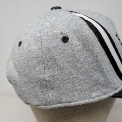 Unbranded Men's Snapbback Hat Gray Black Be Bold Be Brave Cotton Blend
