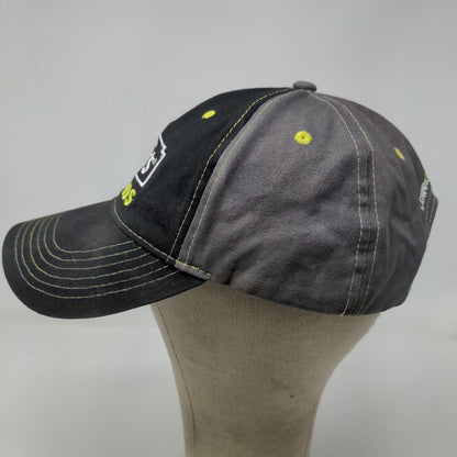 Lowe's For Pros Men's Strapback Hat Gray Black Embroidered Logo