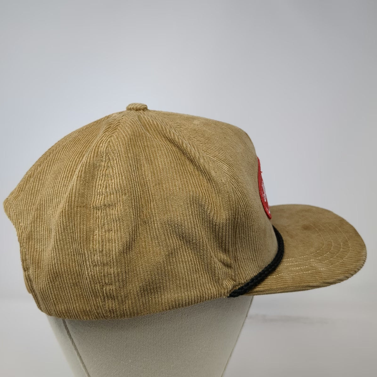 Spacecraft 5 Panel Brown Hat One Size Corduroy Rope Snapback North West Ada