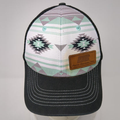 Farm Bureau Ins Snapback Trucker Hat Multicolor OS Adjustable Mesh Buck's Bags