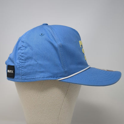 Imperial 5 Panel Blue Hat One Size Rope Cotton People Create Run Snapback