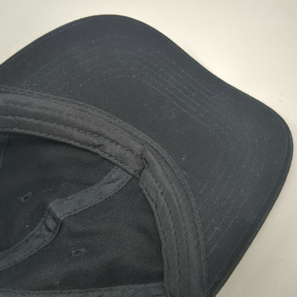 Disney Mickey Mouse Baseball Cap Black One Size Cotton Embroidered Slideback Hat
