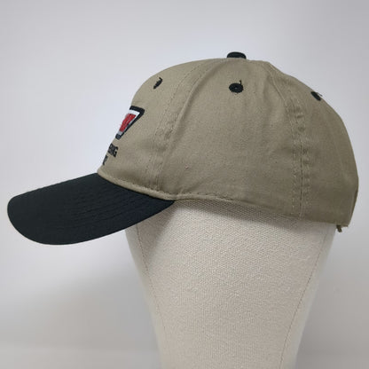 EmbroidMe Baseball Cap Beige Black One Size Roto-Mix Feeding Performance Hat