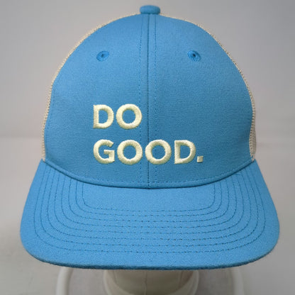 Cotopaxi Trucker Hat Blue One Size Do Good Mesh Back Recycled Polyester Snapback