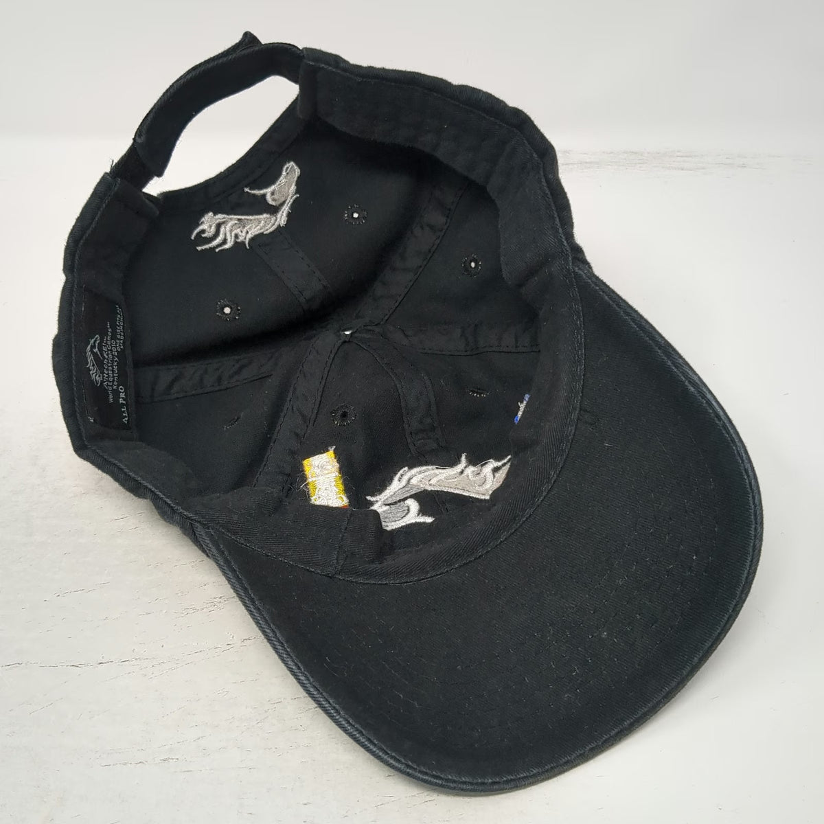 All Pro Baseball Cap Black One Size 2010 World Equestrian Games Kentucky Horse