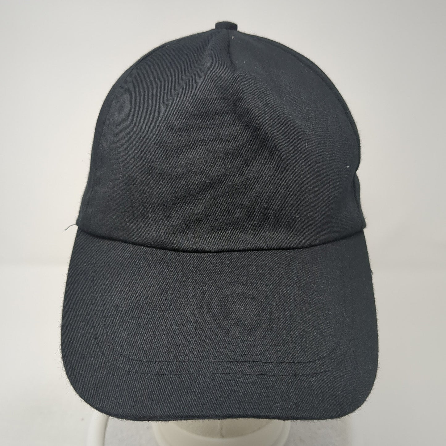 Agricas Slideback Hat Black One Size Adjustable Solid Outdoor Casual