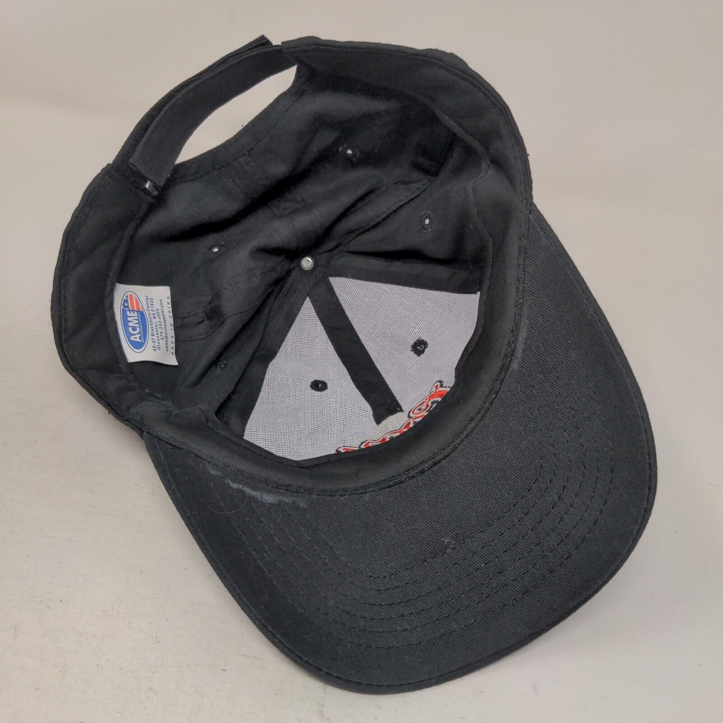 Coors Light Strapback Hat Black One Size Adjustable Embroidered 6 Panel ACME