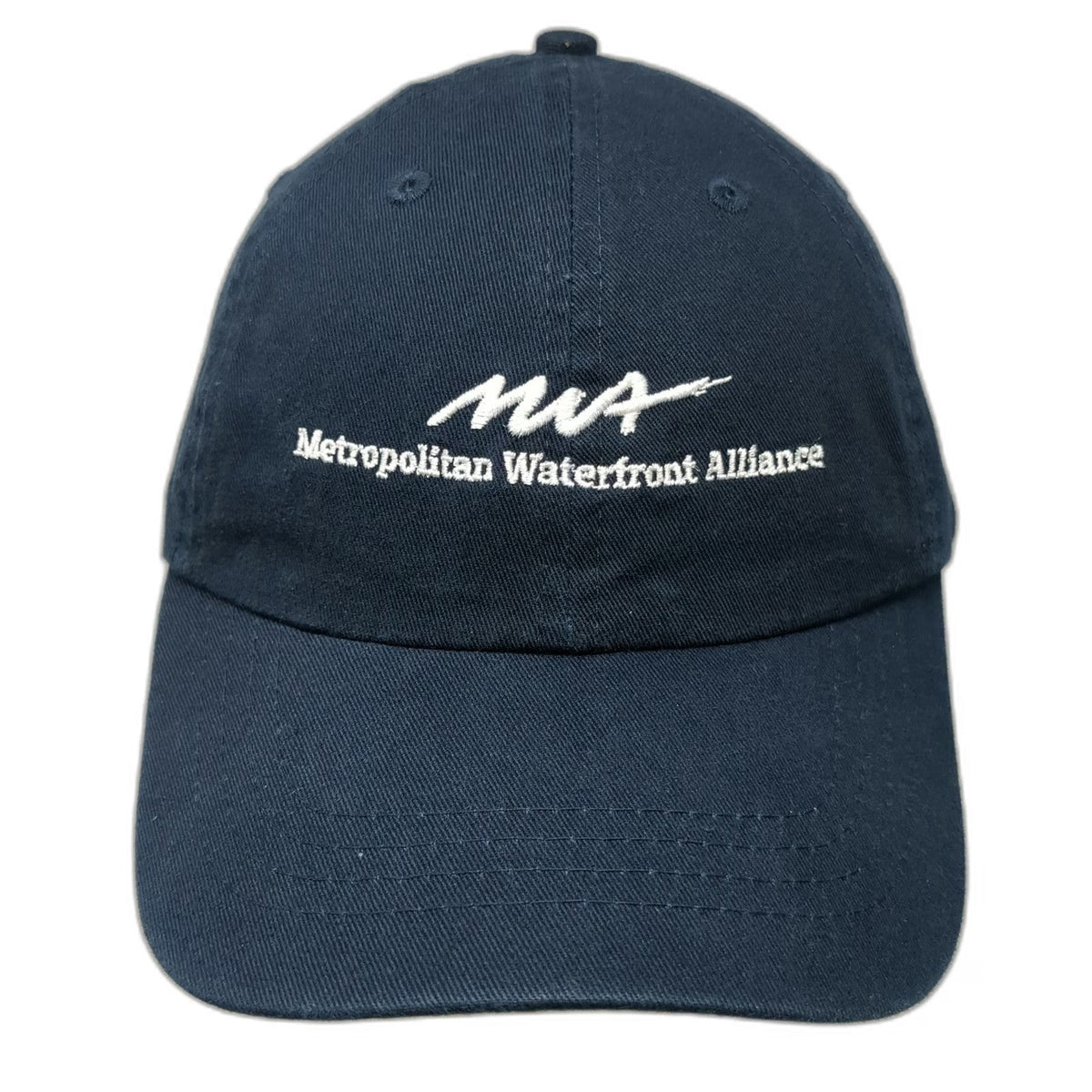 KC Caps Metropolitan Waterfront Alliance MWA Blue Baseball Cap One Size Hat